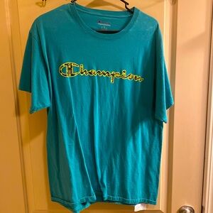 Champion graphic t shirt. Size Large